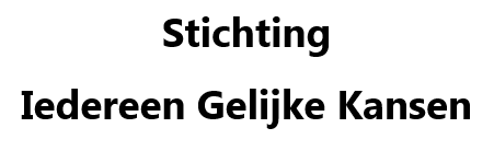 Logo van Stichting Iedereen Gelijke Kansen